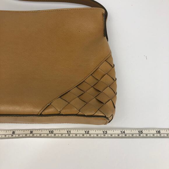 Nine West Faux Leather Woven detail small shoulder bag - Picture 10 of 12